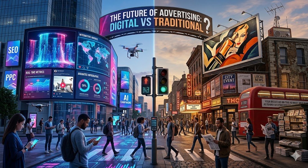 Digital Marketing VS Traditional Marketing Neha P Verma