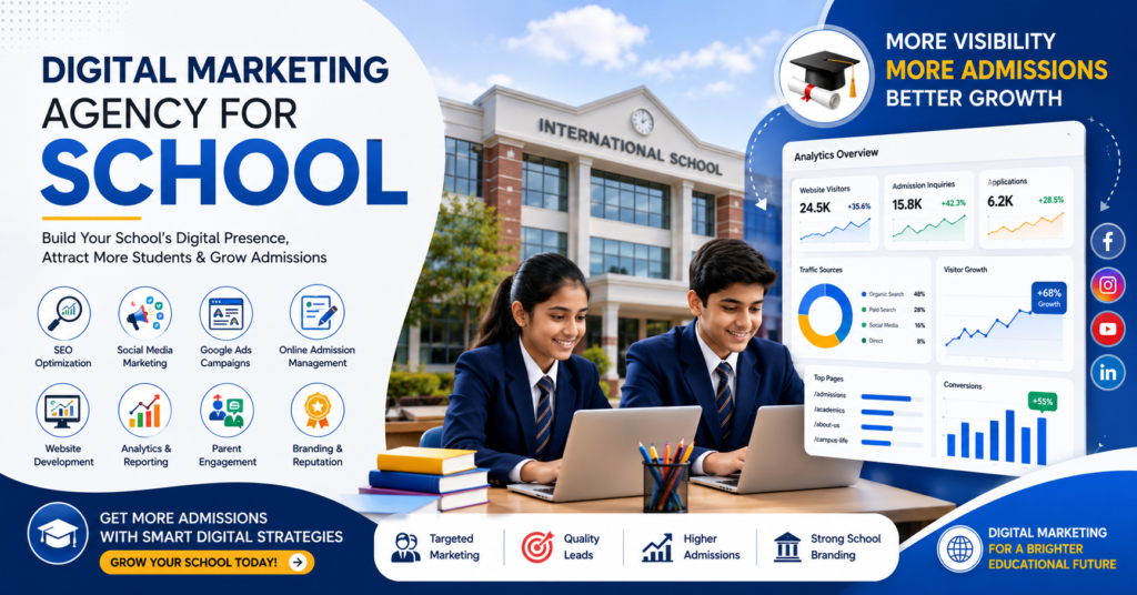 Digital Marketing Agency for School Neha P Verma