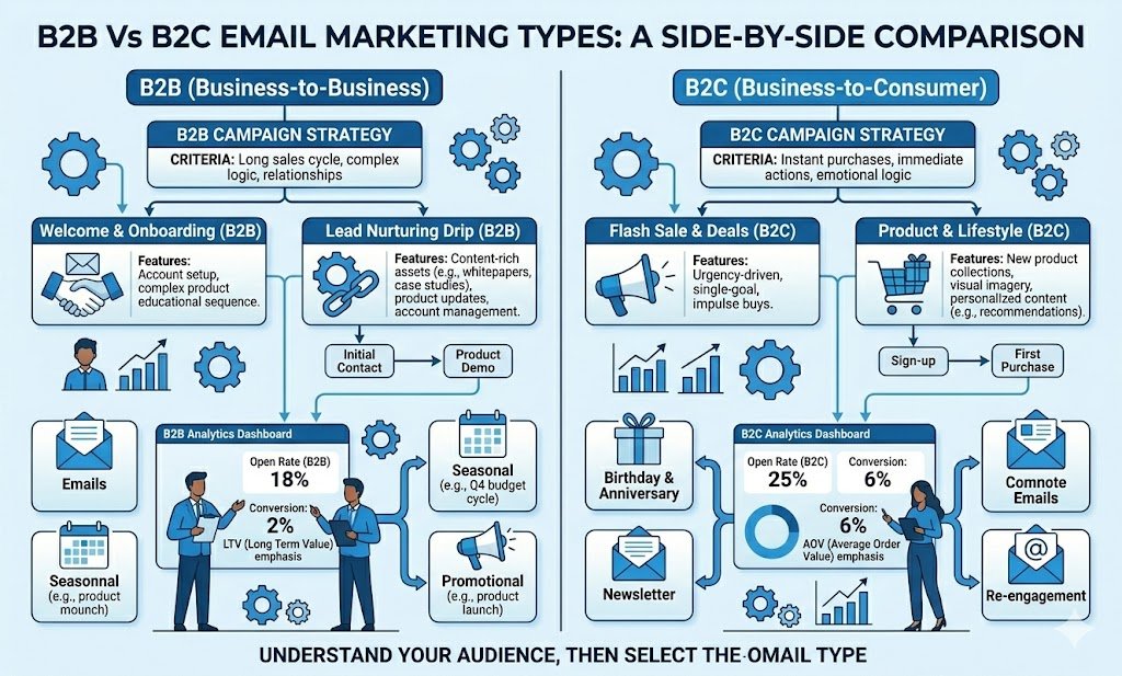 Types Of Email Marketing In Digital Marketing Neha P Verma