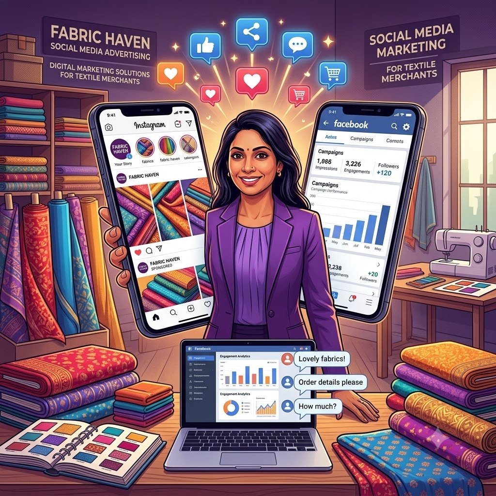 Digital Marketing For Textile Merchants Neha P Verma