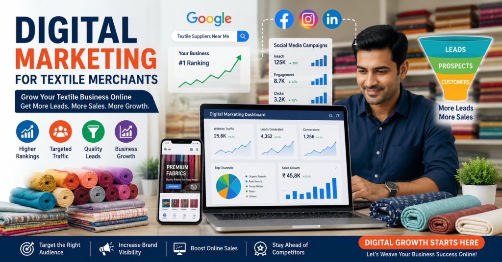 Digital Marketing For Textile Merchants Neha P Verma