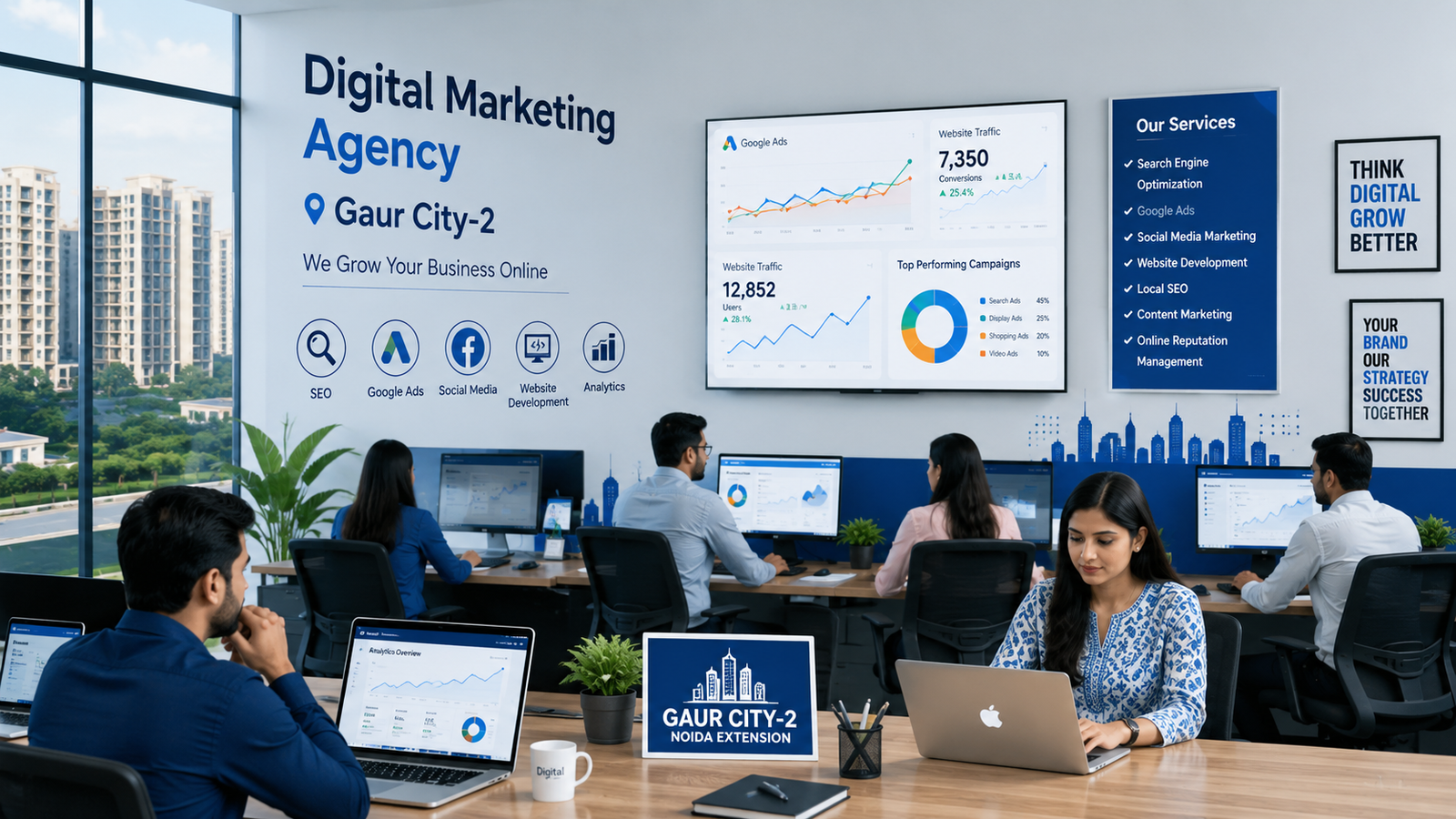 Online Marketing services In Gaur City -2 Neha P Verma